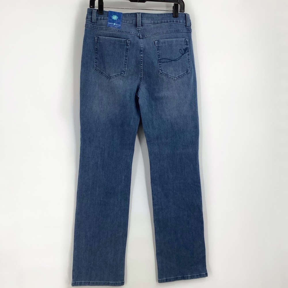 Soft Surroundings Triple S Jeans Slimming Support Size 8 Classic XFit Lycra NWT